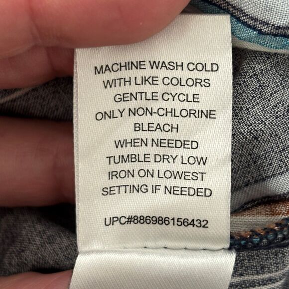 Live To Be Spoiled Womens Wide Leg Pants Large Boho Hippie Maximalist Colorful - Picture 5 of 8